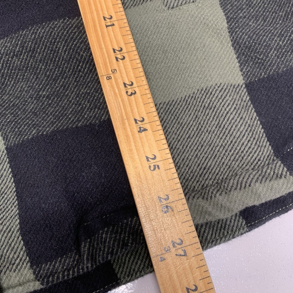 Lucky Brand Oversized Schaket Shirt Jacket Buffalo Plaid 100% Cotton Woman Small - Picture 8 of 8